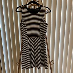 Striped Skater Dress